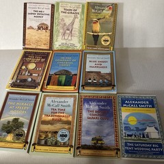 Alexander McCall Smith’s Book lot of 10 as shown