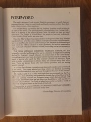 The Billy Graham Christian Worker’s Handbook: A Layman’s Guide for Soul Winning