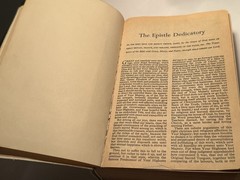 THE HOLY BIBLE KJV red letter 1965 Bonded leather vintage World pub. concordance