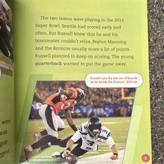 Russell Wilson by Jon M. Fishman Paperback 2014 Sports Football Series