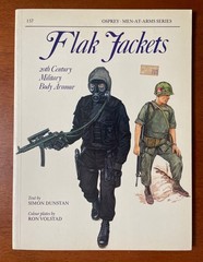 Flak Jackets 20th Century Armor – Osprey Men-At-Arms No. 157, 40 Pages, 1984, SB