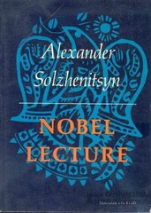 Nobel Lecture – Paperback, by Solzhenitsyn Aleksandr Isaevich – Very Good