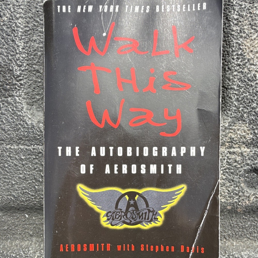 Walk This Way by Aerosmith & Stephen Davis, Paperback, Autobiography, Rock Music