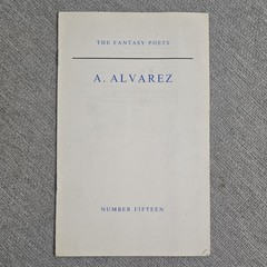 A. Alvarez The Fantasy Poets No. 15 Paperback 1952 Fantasy Press Staple Bound