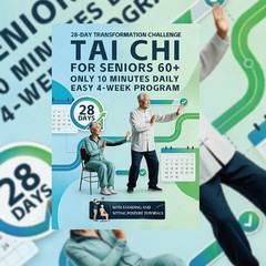 Tai Chi for Seniors: 28-Day Plan for Balance, Strength & Fall Prevention Book