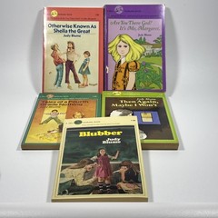Vintage Judy Blume Box Set From 1980’s Includes 5 Popular Titles USED Good Cond.