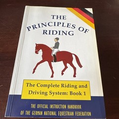 Rare 1992 The Principles Of Riding German National Equestrian Federation Book 1