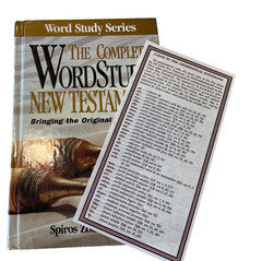 Complete Word Study Bible New Testament by Spiros Zodhiates