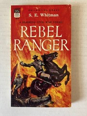 Rebel Ranger S.E. Whitman 1957 Civil War Novel Ballantine Books Paperback
