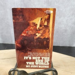 Judy Blume It’s Not The End Of The World PB Book Pathfinder Novel Vtg 1973 BCE
