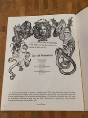 How to Draw Monsters by Larry Evans 1st Edition 1977 Toubador Press FREE S&H