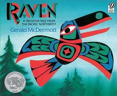 Raven: A Trickster Tale from the – Paperback, by McDermott Gerald – Very Good