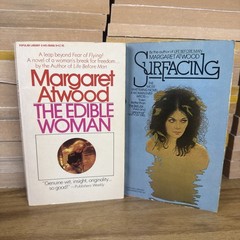 Lot Of 2 Margaret Atwood Surfacing And The Edible Woman Paperbacks Vintage