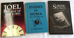 LOT 3 BIBLE COMMENTARY & STUDY BOOKS INCL BOOKS JOEL HOSEA & THE SONG OF SOLOMON
