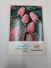 1972 WE Energies Cookie Book Wisconsin Electric Christmas Cooky Recipe Book