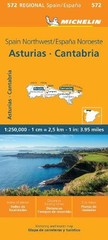 Michelin Asturias Cantabria – Michelin Regional Map 572 (Map)