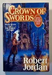 A Crown of Swords by Robert Jordan, Vintage HC, Wheel of Time #7 First Edition