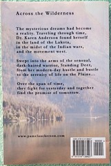 Author Signed Across The Wilderness By Pamela Ackerman 2015 Paperback 124 Pages