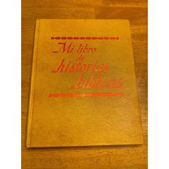 Mi Libra De Historias Biblical Bible Stories Book Children Spanish Vintage 1978