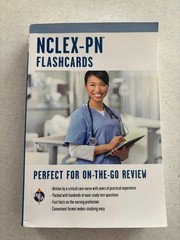 Nclex-Pn Flashcards Rebekah Warner 2013 Practical Nurse Exam Rea Review