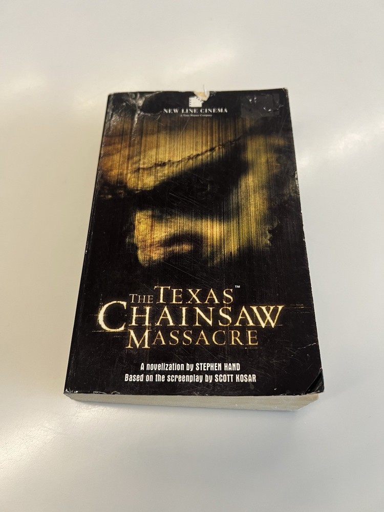 Texas Chainsaw Massacre Stephen Hand Horror Movie Tie-In Novel 2004 Leatherface