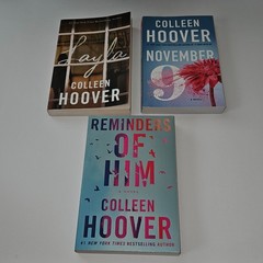 9 Colleen Hoover PBK Book Lot Perfects Reminders Layla Starts Ends Us Finding