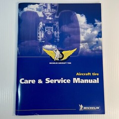 Michelin Aircraft Tire Care & Service Manual Book Rare 88 pages