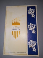 Mrs Georgia Recipe Book 1966 Paperback Cookbook 32 Pages
