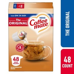 Nestle Coffee Mate, The Original Liquid Coffee Creamer Singles,9 fl oz, 48 Count