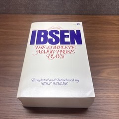 Ibsen: The Complete Major Prose Plays by Henrik Ibsen Paperback Rolf Fjelde