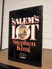 Salem’s Lot – by Stephen King – Hardcover Book – BCE (1975)