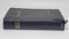 Oxford Bible KJV India Paper Black Leather Great Britain With Box