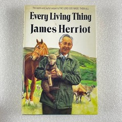 EVERY LIVING THING by James Herriot 1st ed. HC/DJ 1992 Memoir