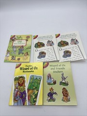 Lot Of 5 Wizard Of Oz Dover Little Activity Book Books 4 Sticker 1 Bookmark