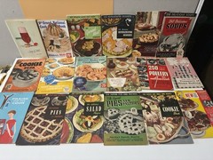 Lot of 18 Vintage 1950s 1960s Cookbooks – Good Housekeeping and Others