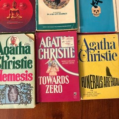 Lot 19 Vintage Agatha Christie PB Novels 1980s Marple Poirot Mystery Bundle