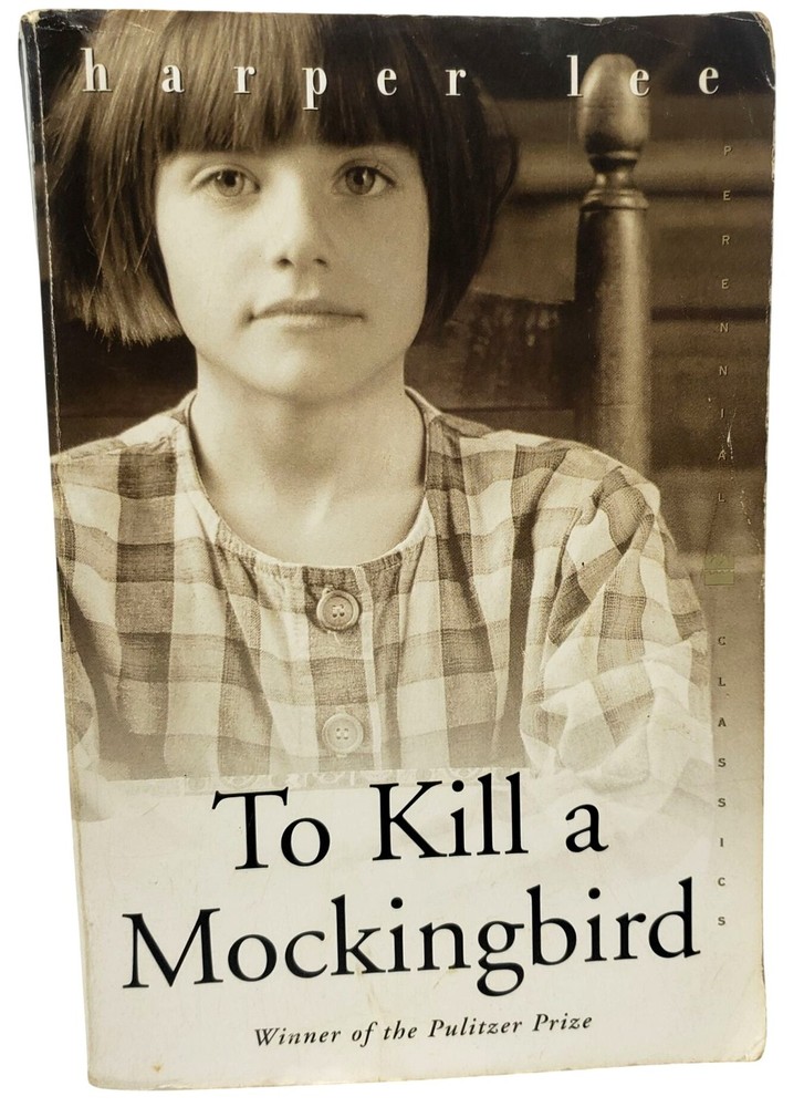 To Kill A Mockingbird By Harper Lee Paperback Perennial Classics Edition 2002