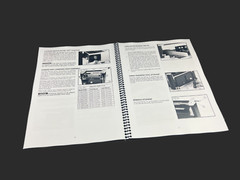 Delta TP305 Instruction Manual User Guide For 12″ Portable Planer Coil Bound