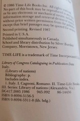 Italy (Library of Nations) By the editors of Time-Life Books,
