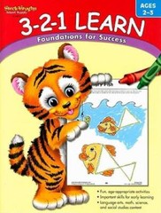 3-2-1 Learn: Reproducible Ages 2-3 – Paperback By STECK-VAUGHN – VERY GOOD