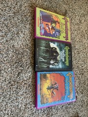 Lot of Vintage Goosebumps Books VHS DVD 27 Items Total 90s Stine R.L