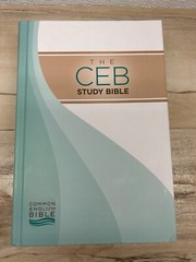 2013 The Common English Study Bible Hard Cover Luxury Edition With 21 Color Maps