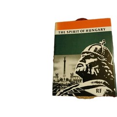 The Spirit Of Hungary Hardcover Stephen Sisa 1983 First Edition 342 Pages