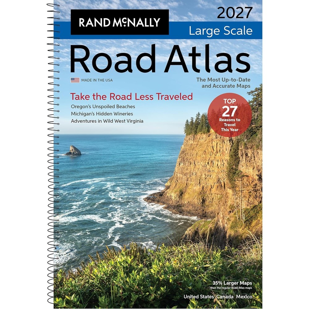 Rand McNally 2027 Large Scale Road Atlas Other by Rand McNally