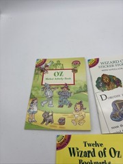 Lot Of 5 Wizard Of Oz Dover Little Activity Book Books 4 Sticker 1 Bookmark