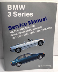 BMW 3 Series Service Manual 1992-1998 M3*318i*323i*325i*328i Bentley SB B398 *VG