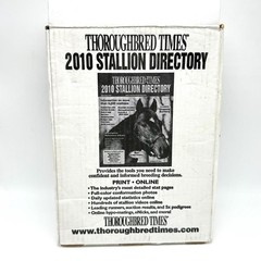 Thoroughbred Times Stallion Directory 2010 Paperback Equestrian Horse Breeding