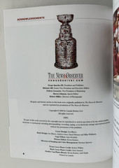 2006 Carolina Hurricanes Stanley Cup Whatever It Takes Book Rod Raleigh NC NHL