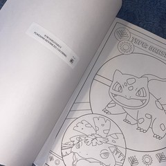 Pokemon 39/40 Pages Intact Advanced Coloring Book💥 Paperback Tear & Share