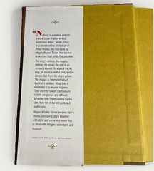 First Edition -The Thief by Megan Whalen Turner HC Book DJ Newbery Honor Winner